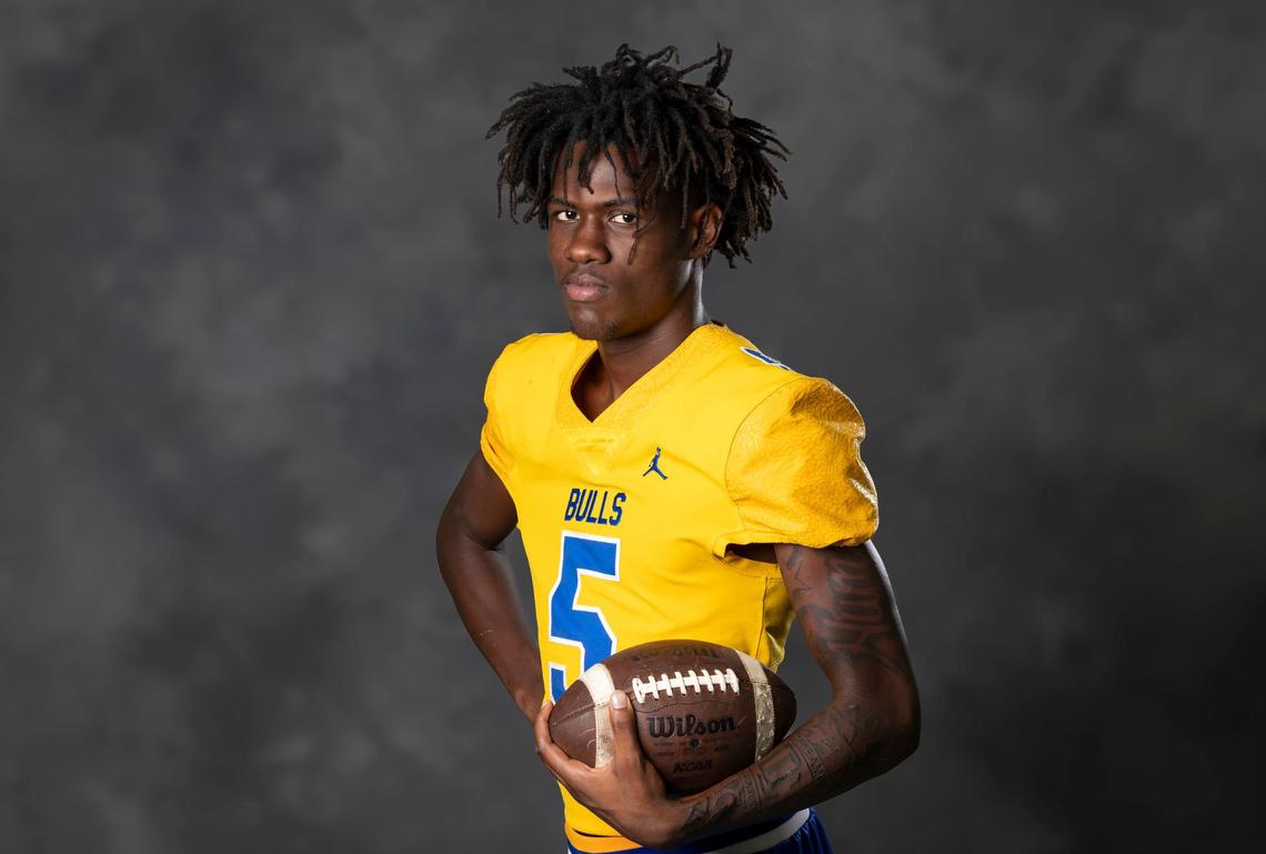 Miami Northwestern wide receiver Calvin Russell figures to be a key performer in the Bulls’ return to prominence this season.