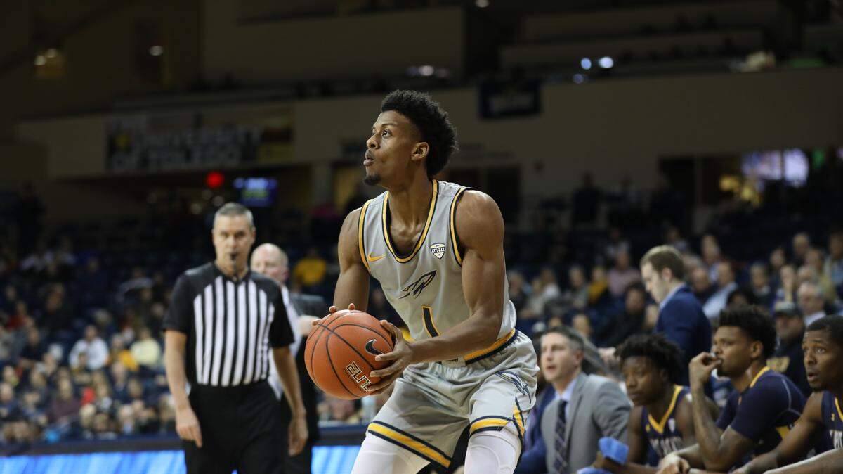 Toledo transfer and new Barry University player T.J. Smith.