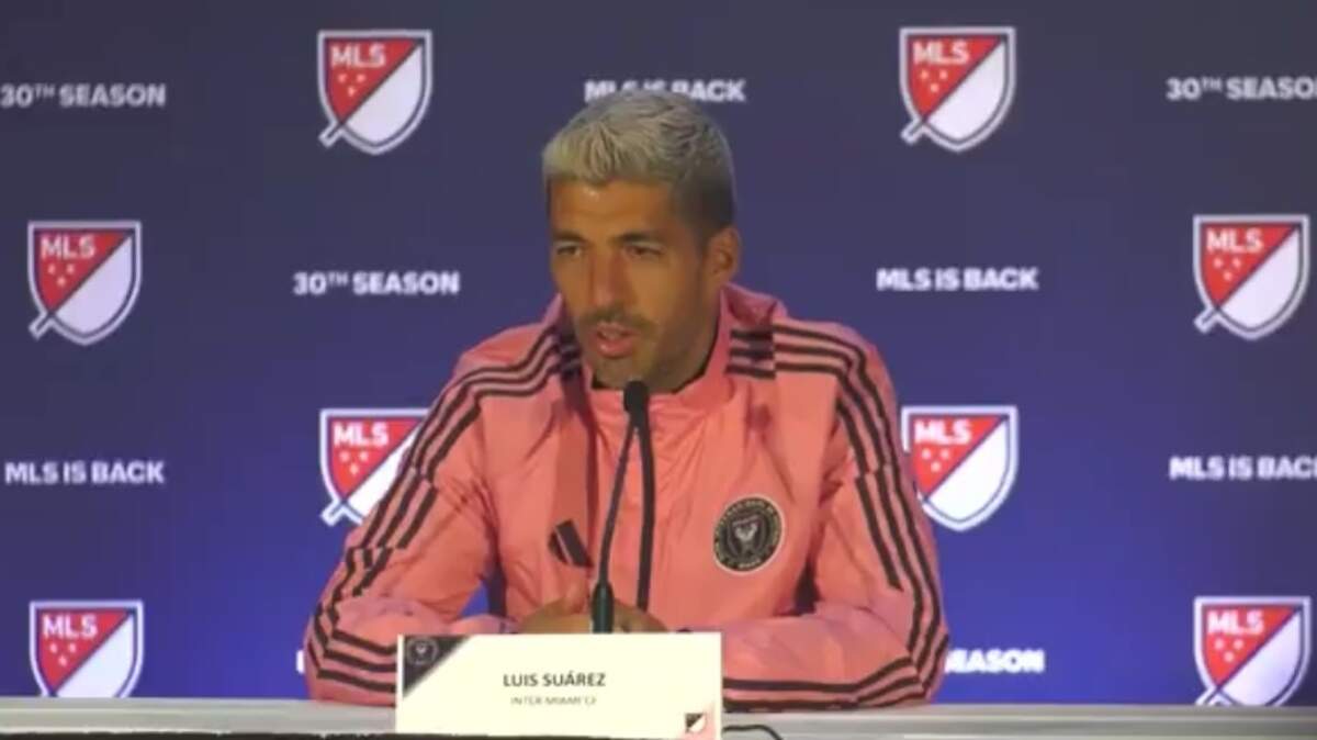 Luis Suarez, at MLS Media Day on Thursday, on Inter Miami’s early exit from the 2024 Playoffs: “We cannot make excuses. We, the players, are to blame. It was a bittersweet ending. We had a great regular season, but did not live up to expectations.”