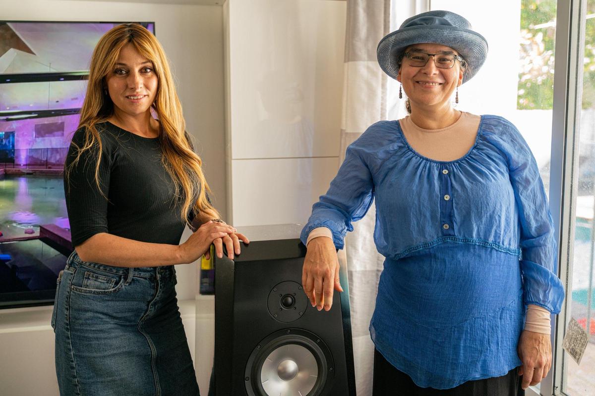 CEO Esther Lamm, left, and stepmother Elina Lamm run the family’s business Lamm Industries. The company is building a new home office in Little Haiti.