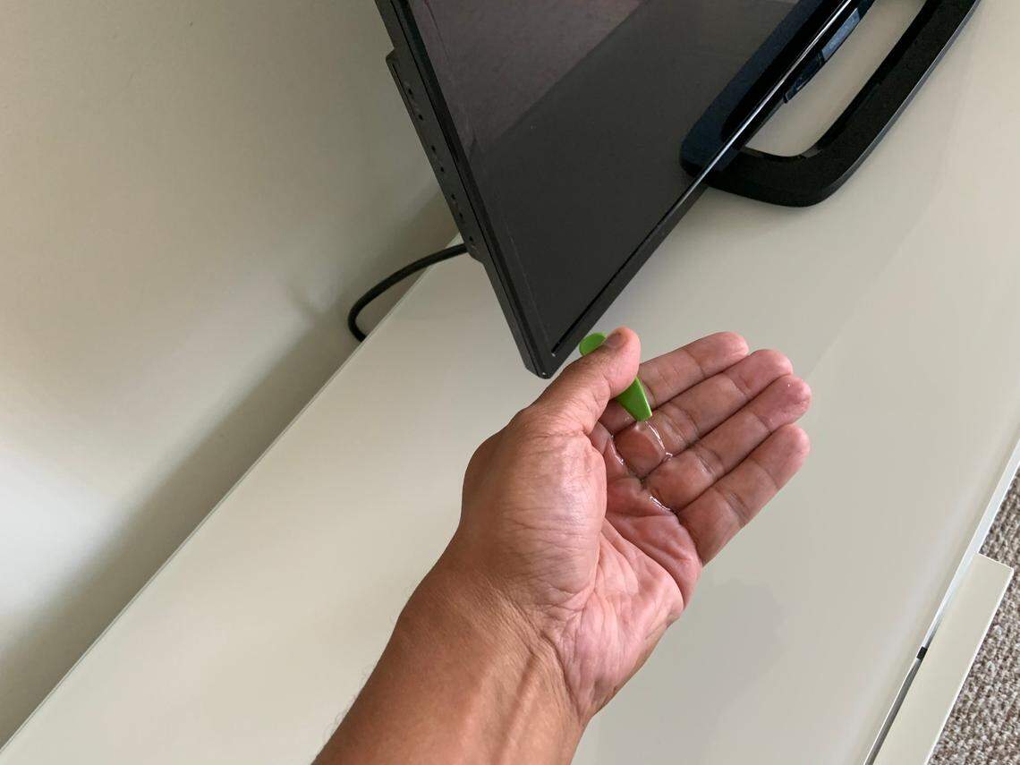 Hand sanitizer usage