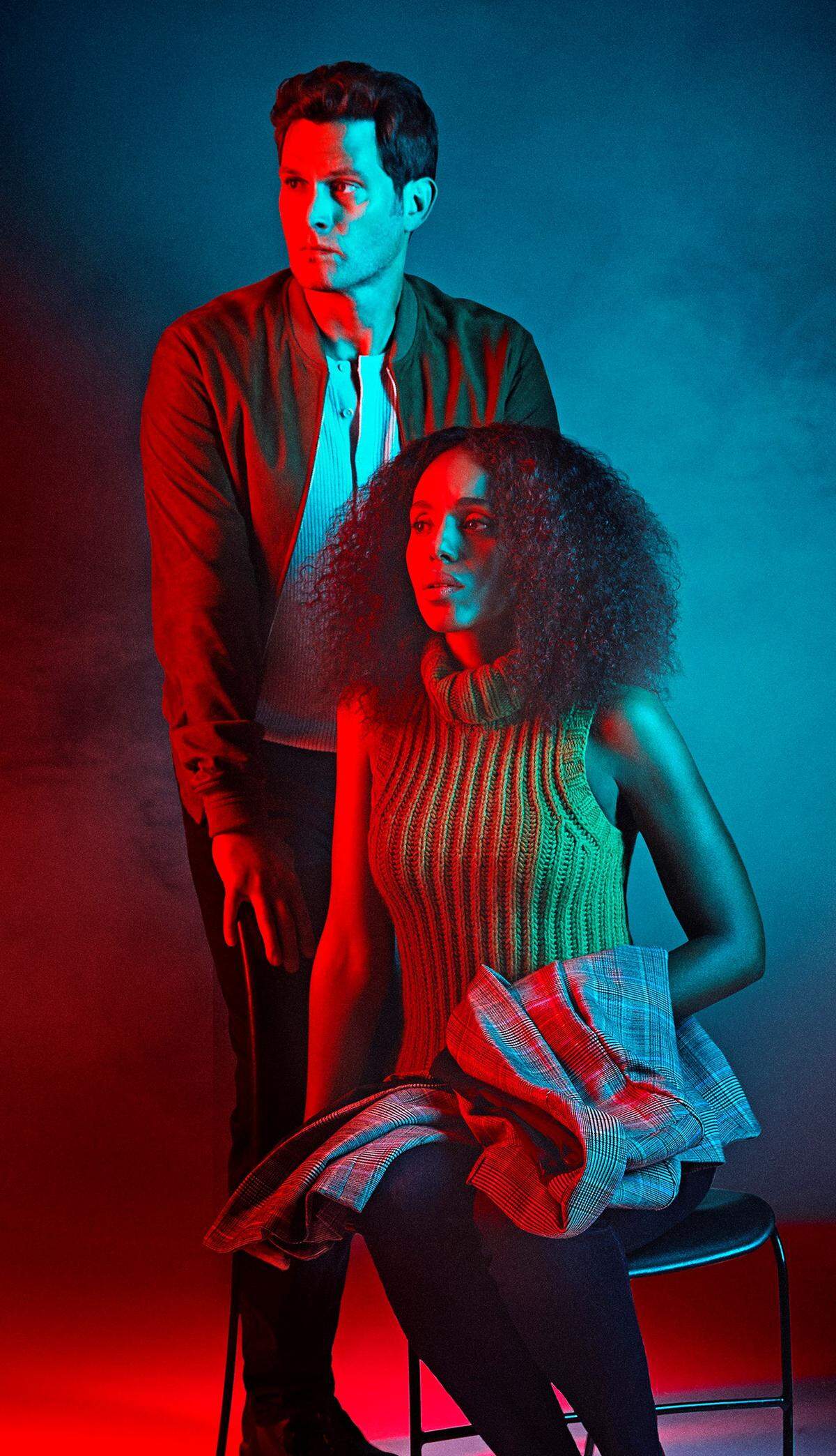 Steven Pasquale and Kerry Washington play an estranged couple whose son has gone missing in Christopher Demos-Brown’s “American Son.”