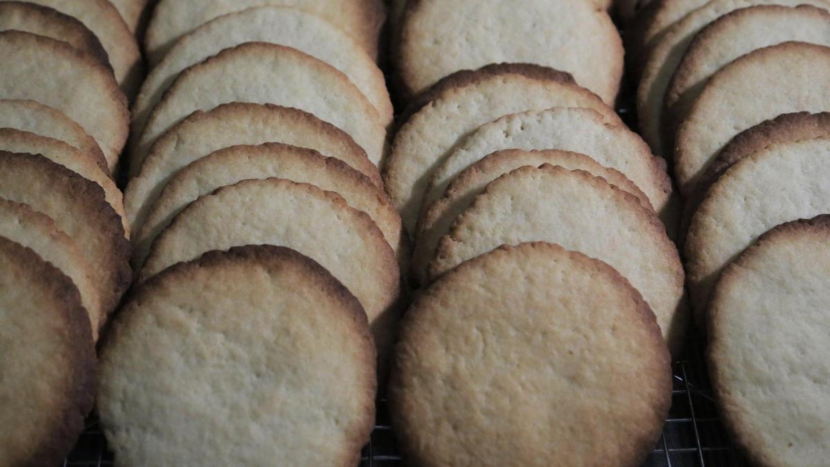 Champurradas baked by Eddy Llamas in his kitchen at home.