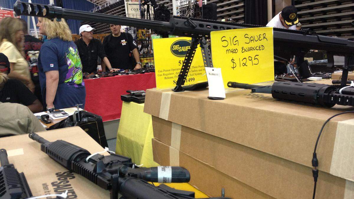 The Republican Party of Florida is planning to hold two voter registration drives at a South Florida gun show one week after two mass shootings ended with 31 people dead in El Paso, Texas, and Dayton, Ohio.