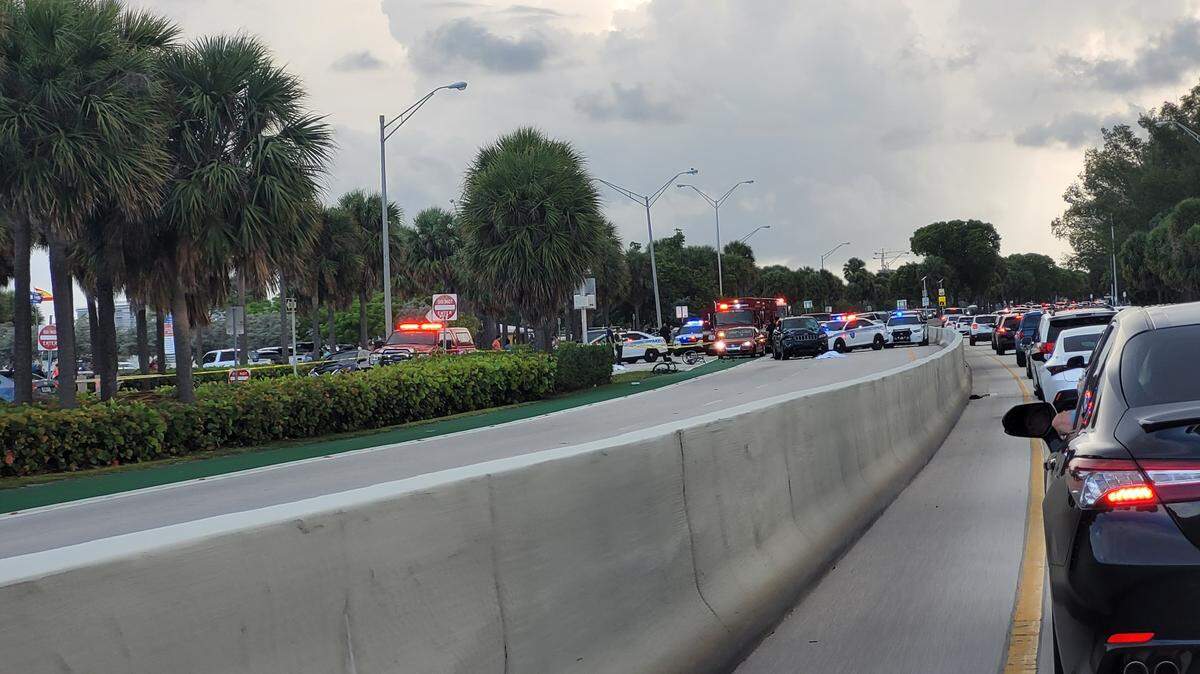 Two cyclists died after they were struck on the Rickenbacker Causeway near Biscayne Bay in the afternoon of May 15.