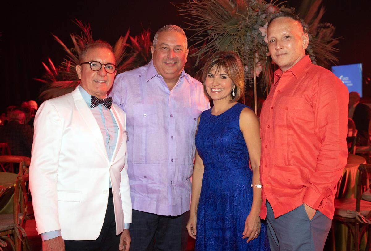 Lazaro Ojeda, Manuel Martinez, Daisy Ballmajo and Rodolfo Benavides