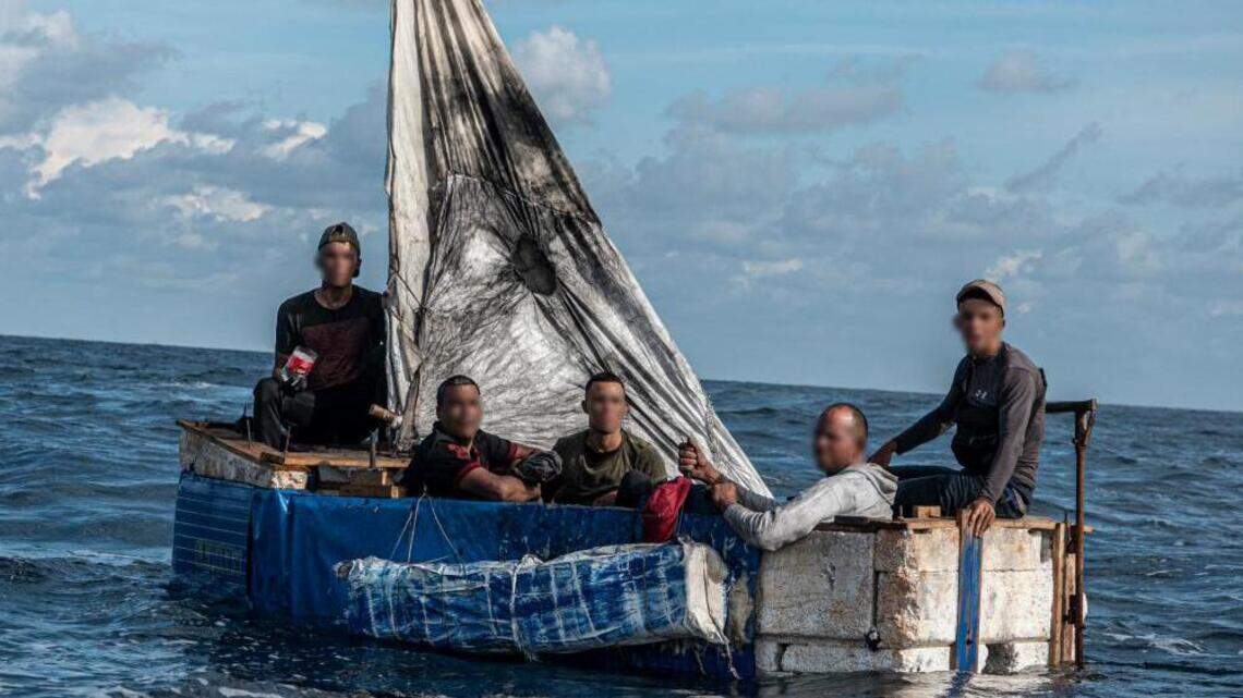 They had a boat loaded with fuel. Were they planning to smuggle Cubans into the U.S.?