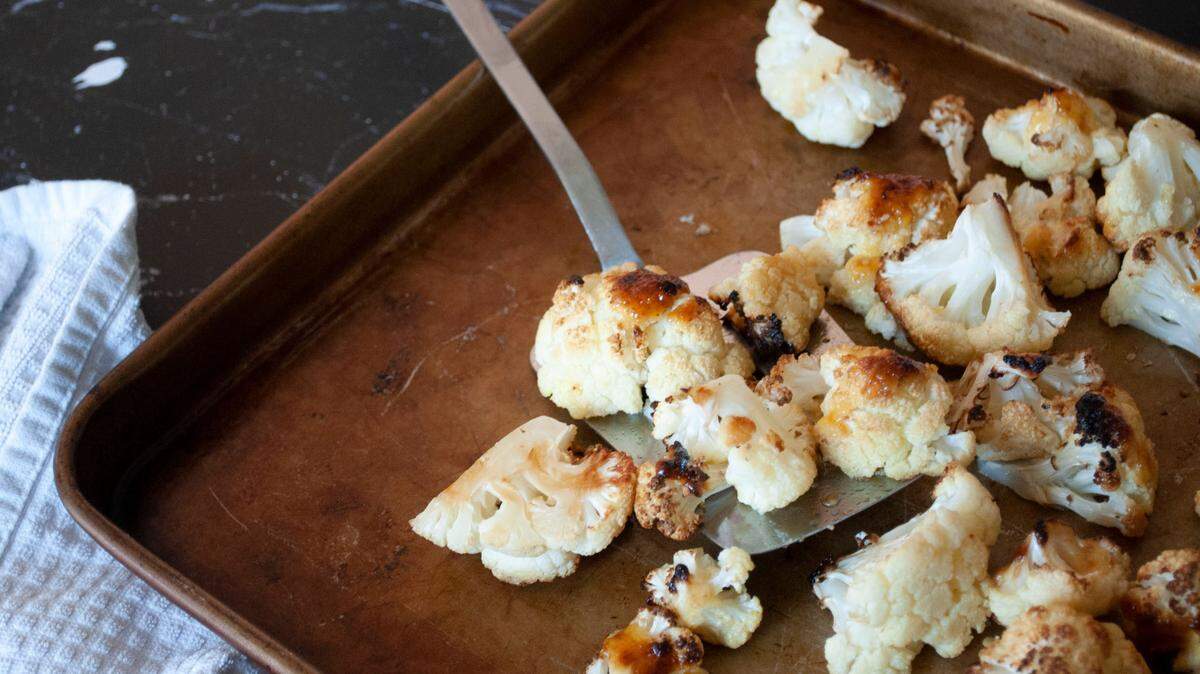 Roasted cauliflower makes for an easy and tasty side dish.