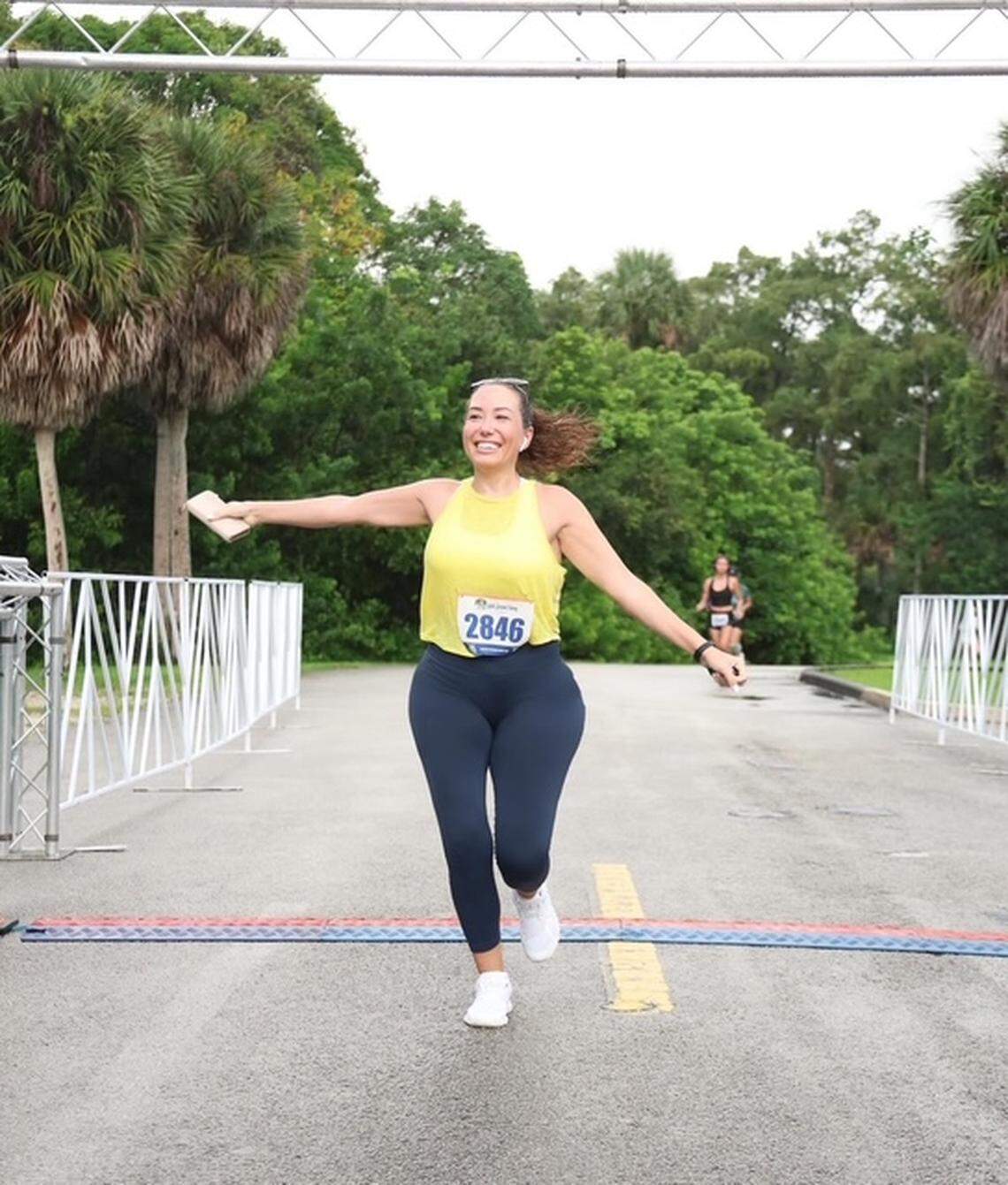 Migdalia Rodriguez of Miramar will be walking the Life Time Miami Half-Marathon a year after a heart transplant.