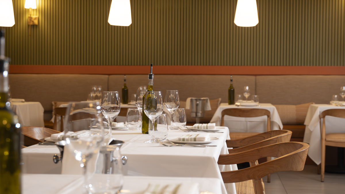 The interior of Da Angelino Cucina Italiana, opening in Coconut Grove.