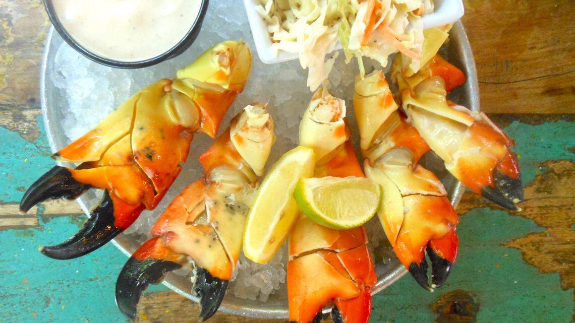 Stone crabs at Golden Rule