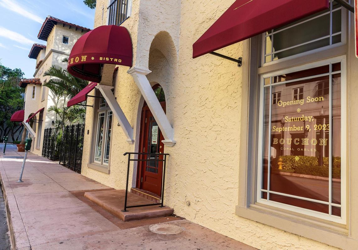 Bouchon in the historic La Palma building in Coral Gables.