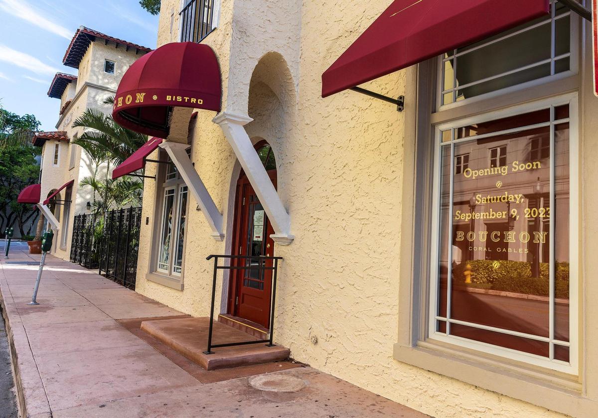 Bouchon en el histórico edificio La Palma de Coral Gables.