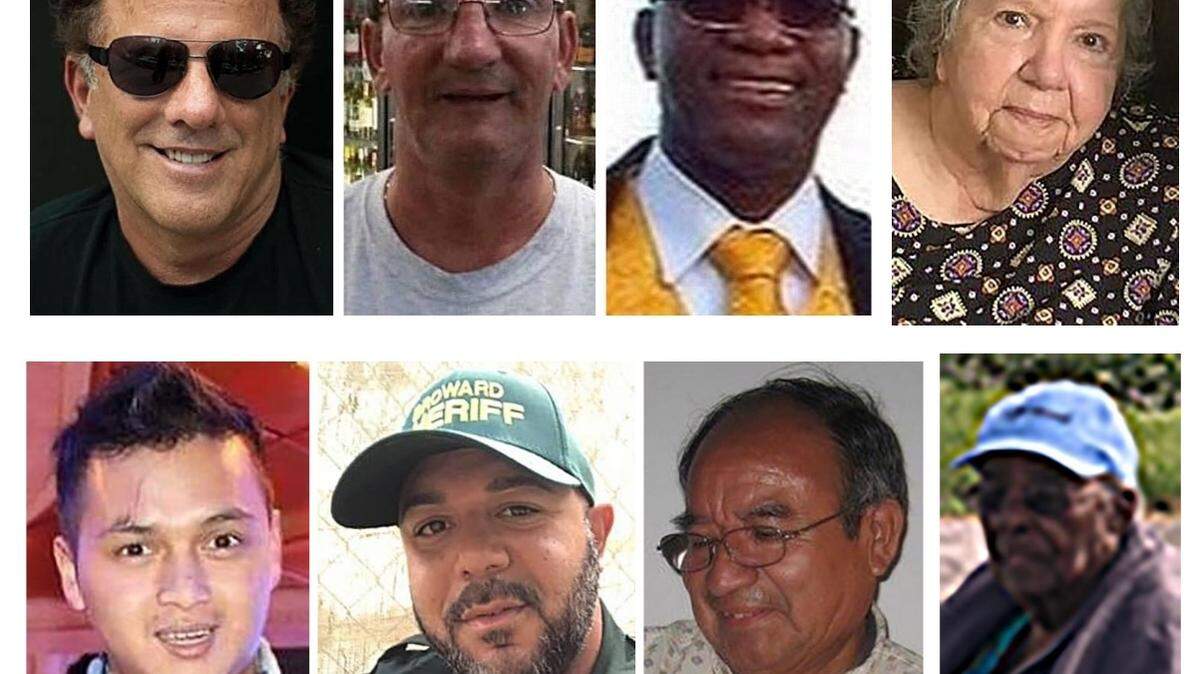 The faces of the first wave of COVID-19 deaths in South Florida.