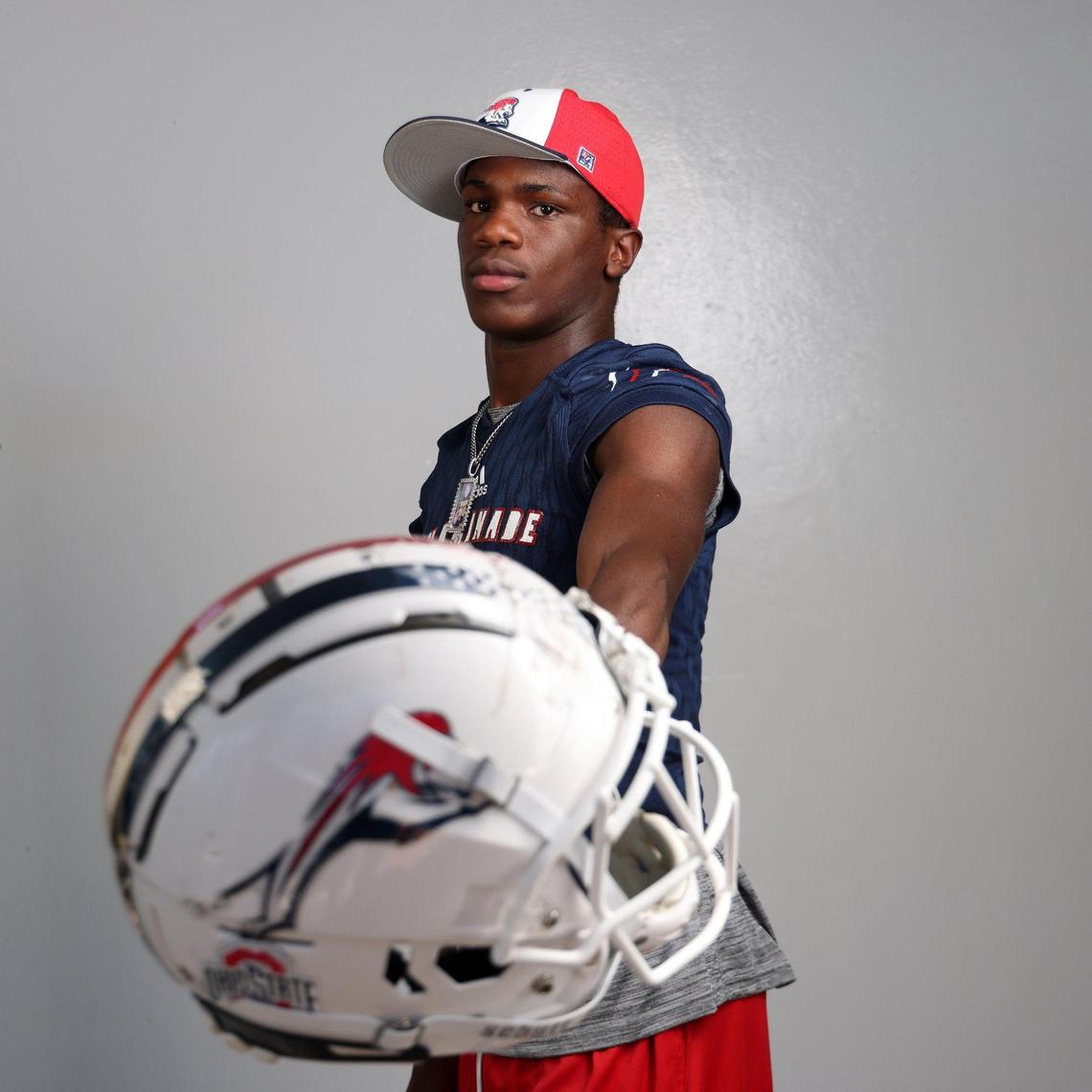 Senior Joshisa Trader, wide receiver from Chaminade Madonna is one of the top recruits in the country.