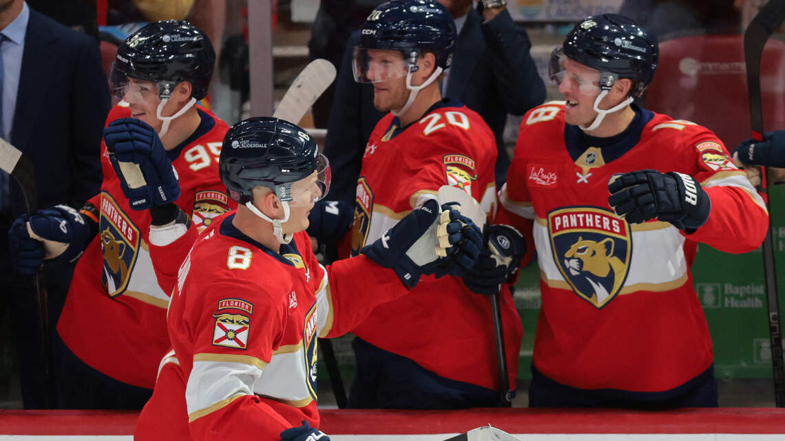 Brady Tkachuk caps second consecutive hat trick in Panthers’ comeback victory