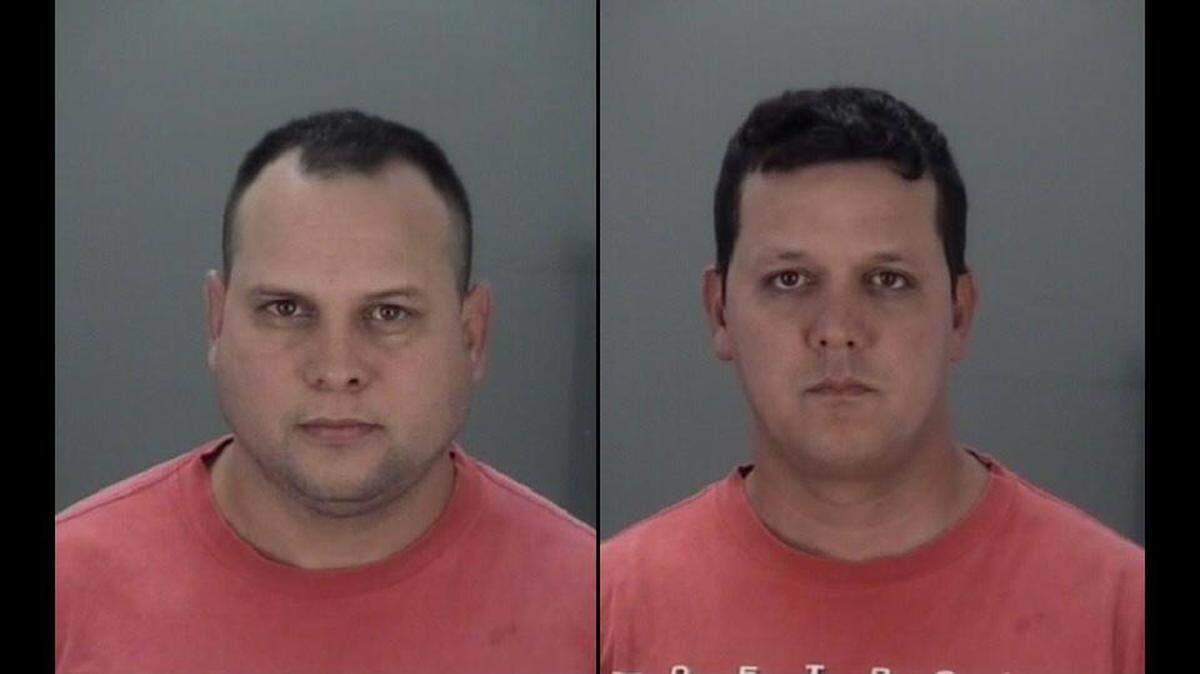Pasco County Sheriff’s Office arrested Geikel Lopez Suarez, 34, and Alexey Del Pino Rodriguez, 36, for stealing about $11,000 worth of electricity to power a marijuana grow house.