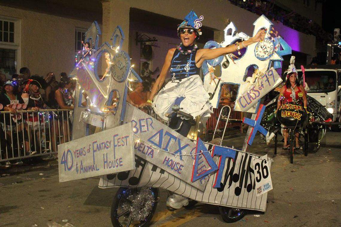 Fantasy Fest 2019 celebrated the 40th anniversary of the 10-day party in Key West that includes a Saturday night parade.