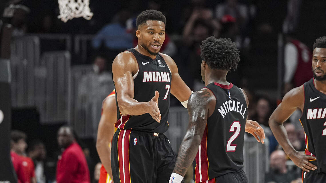 After 0-4 start, Heat gets first win of Giannis era on milestone night for Bam Adebayo. Takeaways