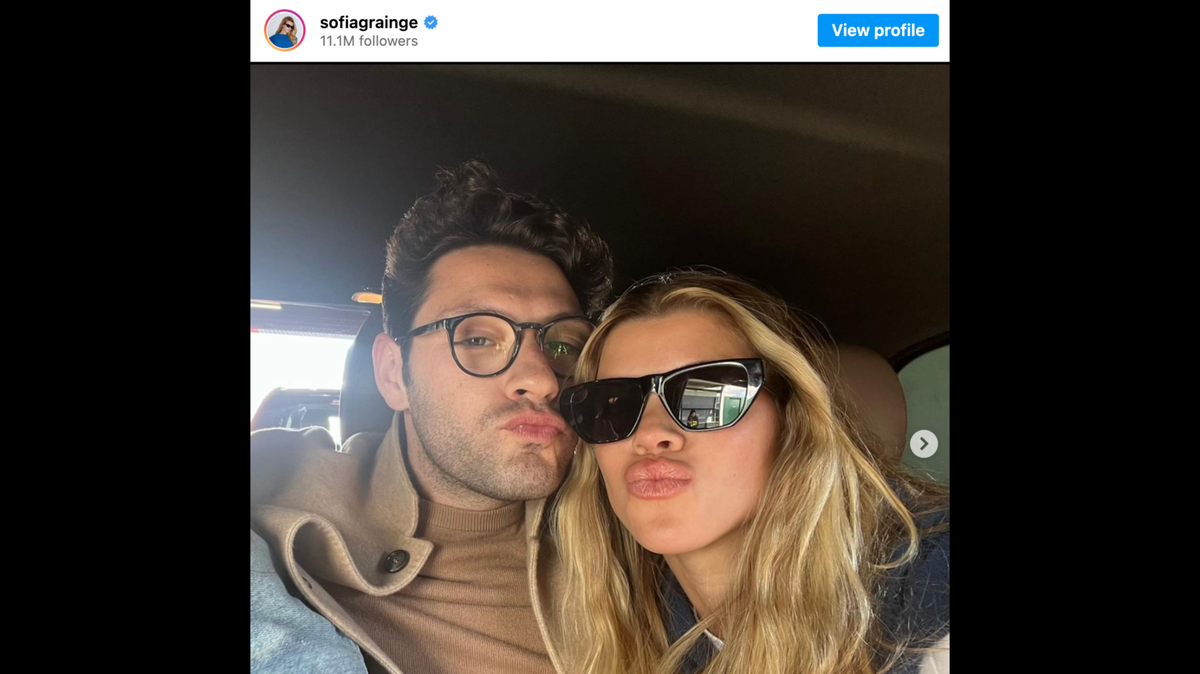 Sofia Richie first shared the exciting news at the start of the year.