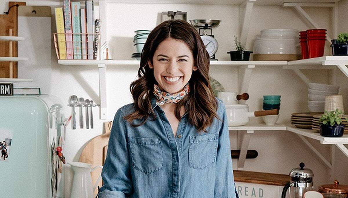 Host Molly Yeh, as seen on Girl Meets Farm, Season 1.