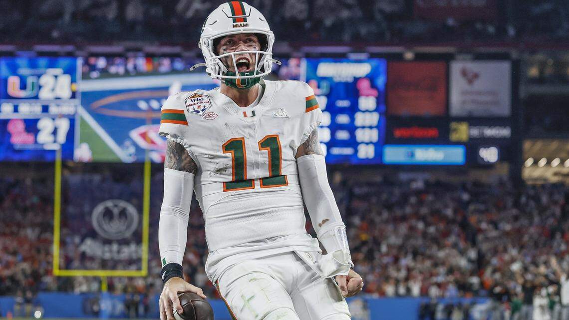 Carson Beck picked in third round of 2026 NFL Draft after title-game run with Hurricanes