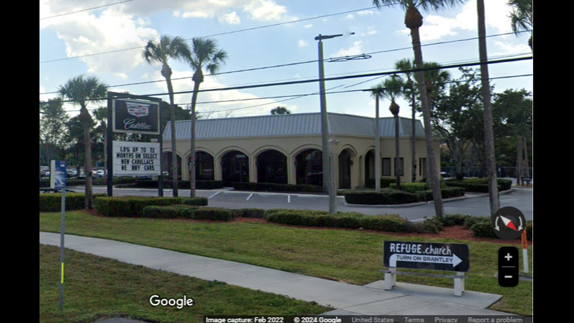 A car theft at a Cadillac dealership was thwarted when a witnessed dialed 911, but the conservation took an odd turn when she also mentioned she was the one trying to steal the car, according to investigators in Florida.