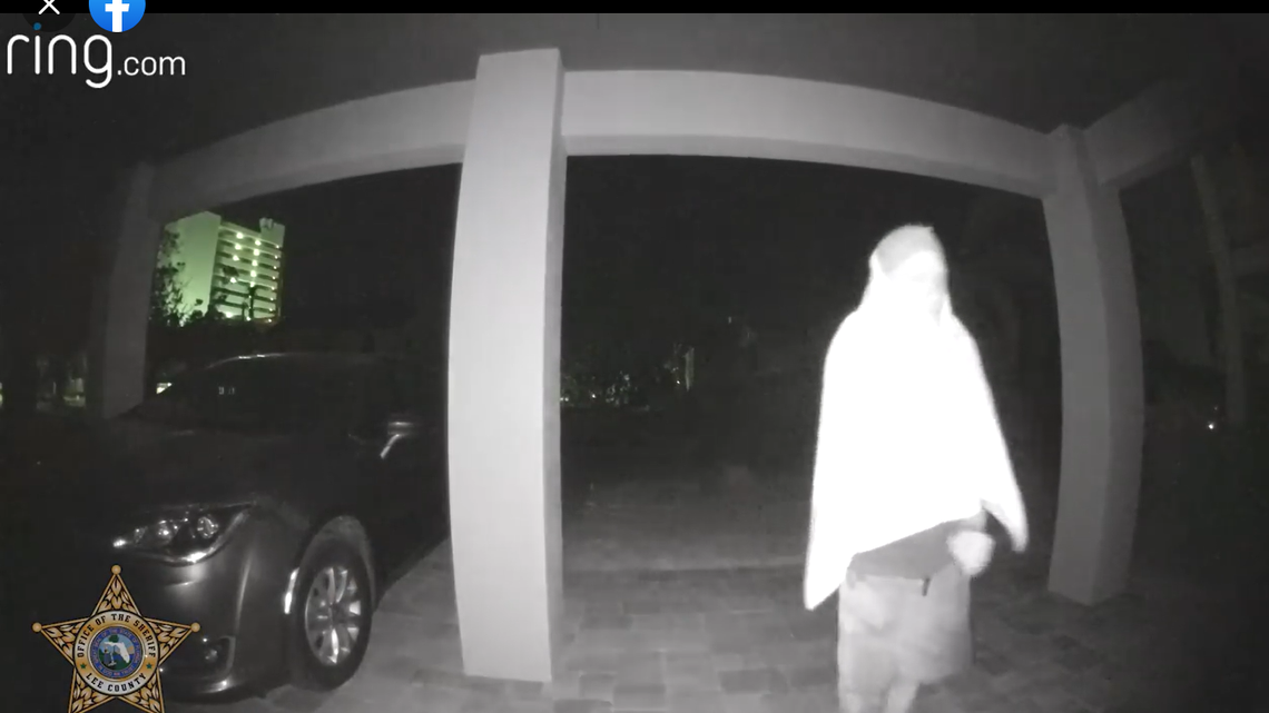 A Florida homeowner punched a burglary suspect in the face after finding him in his living room, the Lee County Sheriff’s Office says.