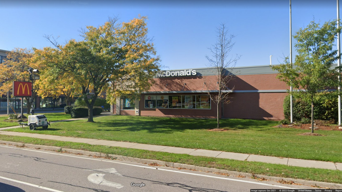 This McDonald’s restaurant in South Burlington, Vermont, was evacuated after an employee threw ammunition on the grill, police said.