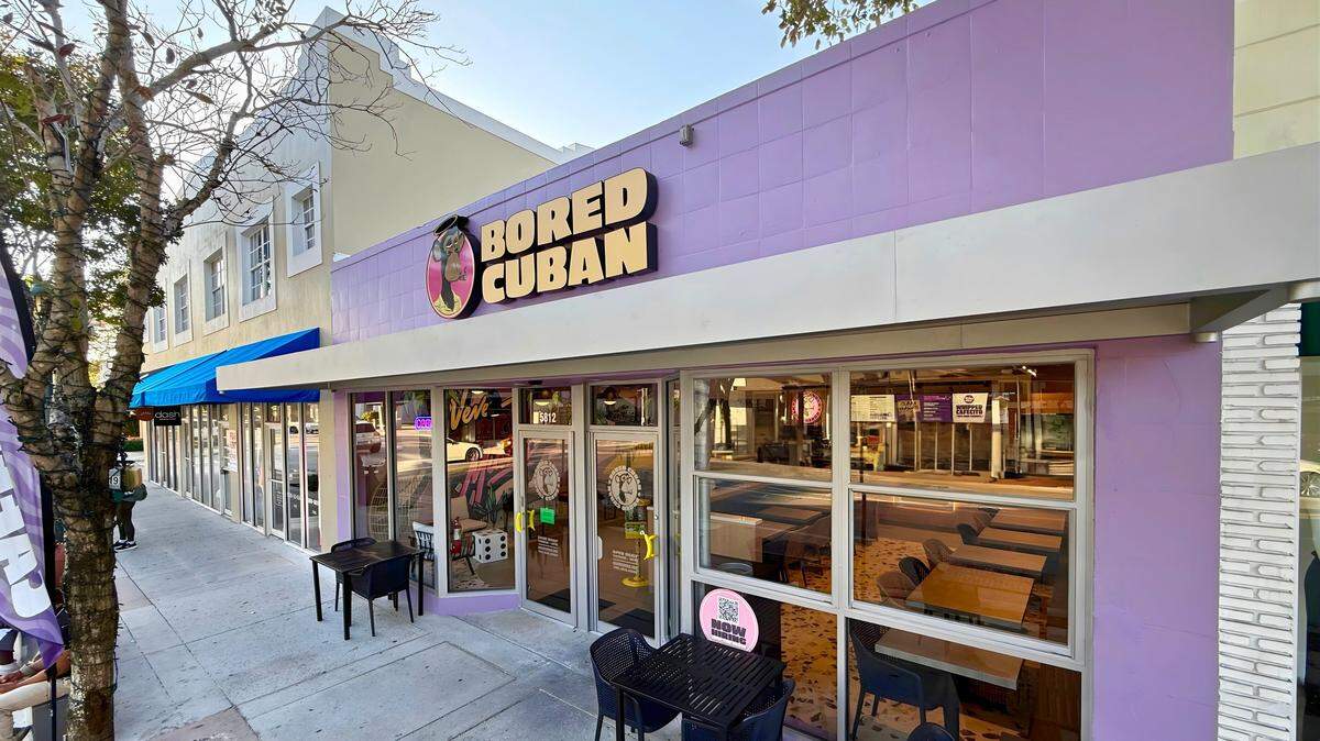Bored Cuban abre su tercera ubicación en Sunset Drive in South Miami.