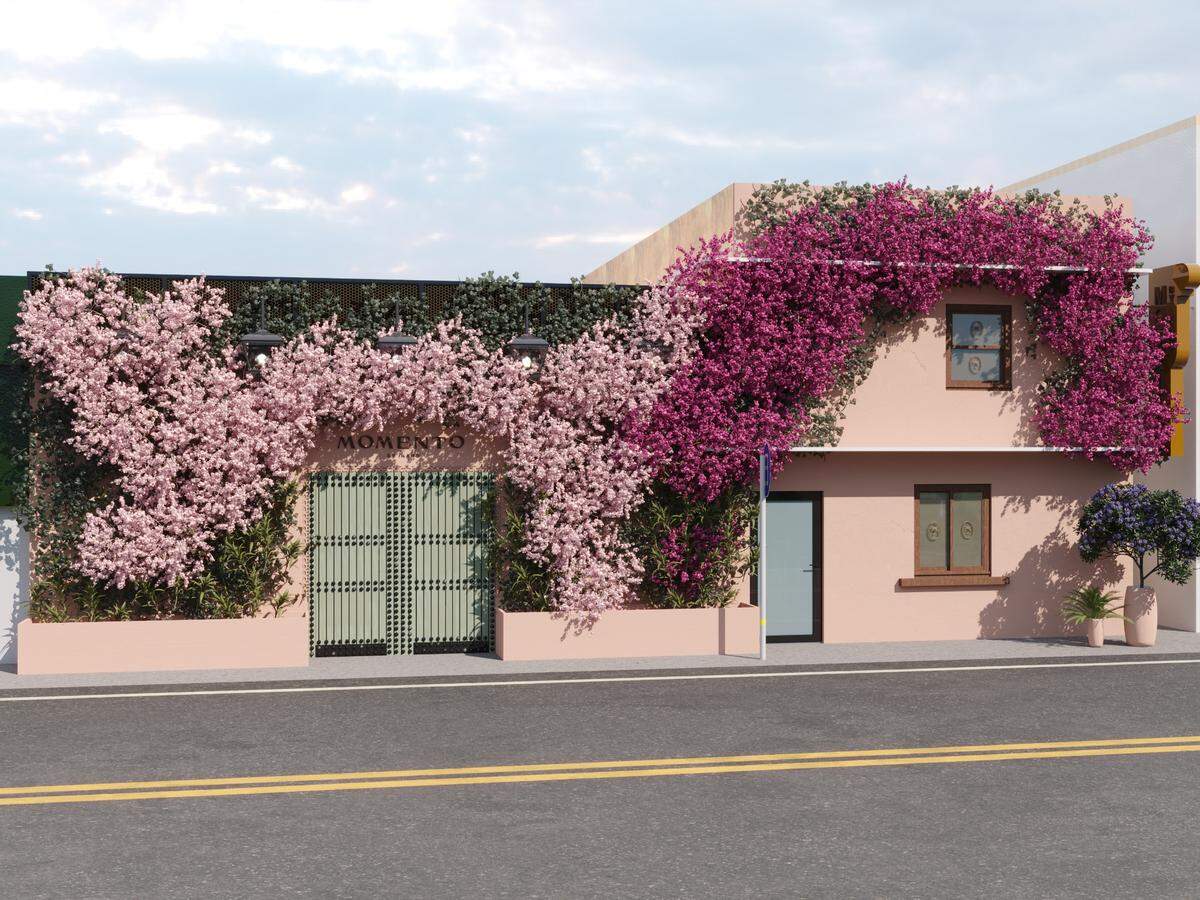 The exterior of Momento by Ikaro, the new Spanish restaurant in Miami.