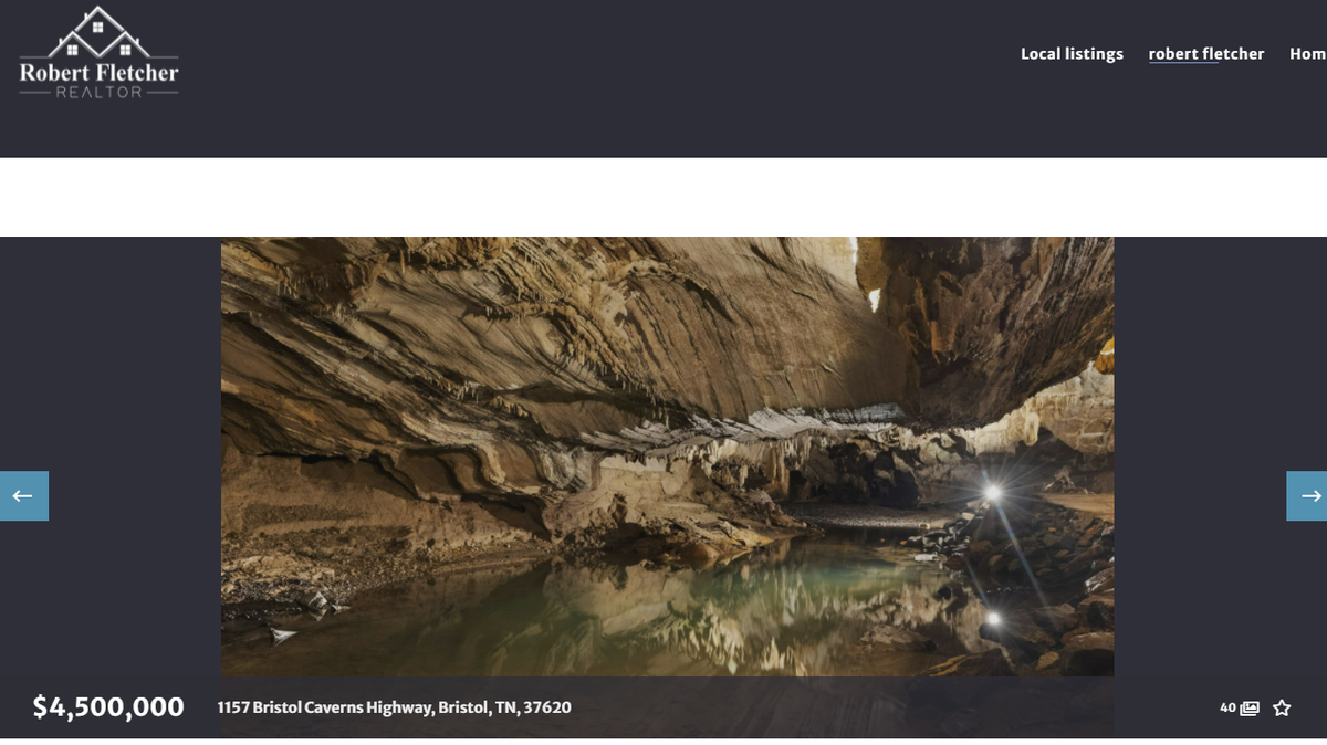 Bristol Caverns is for sale for $4.5 million by Southeastern Properties.