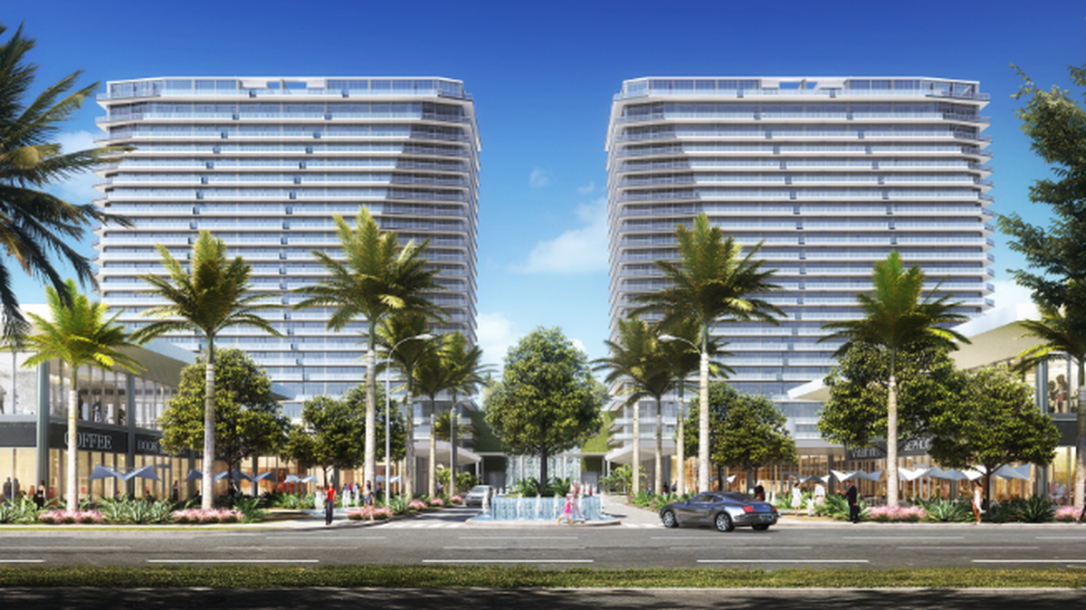 Guiseppe Iadisernia broke ground on the 10-acre, $370 million project Oasis Hallandale at 1000 E. Hallandale Beach Blvd. in early May.