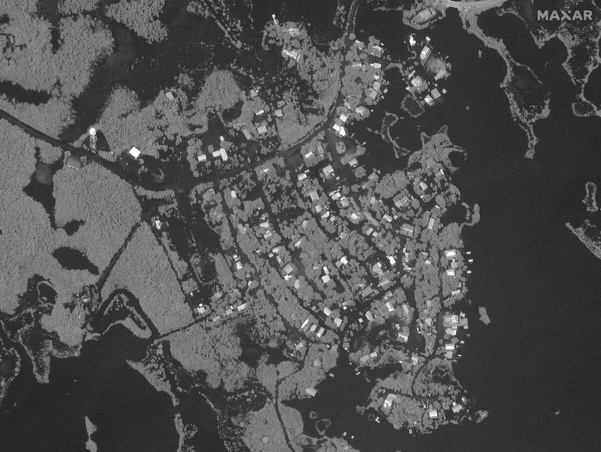 This is how Ozello, Florida looked after Hurricane Idalia on Aug. 30, 2023.