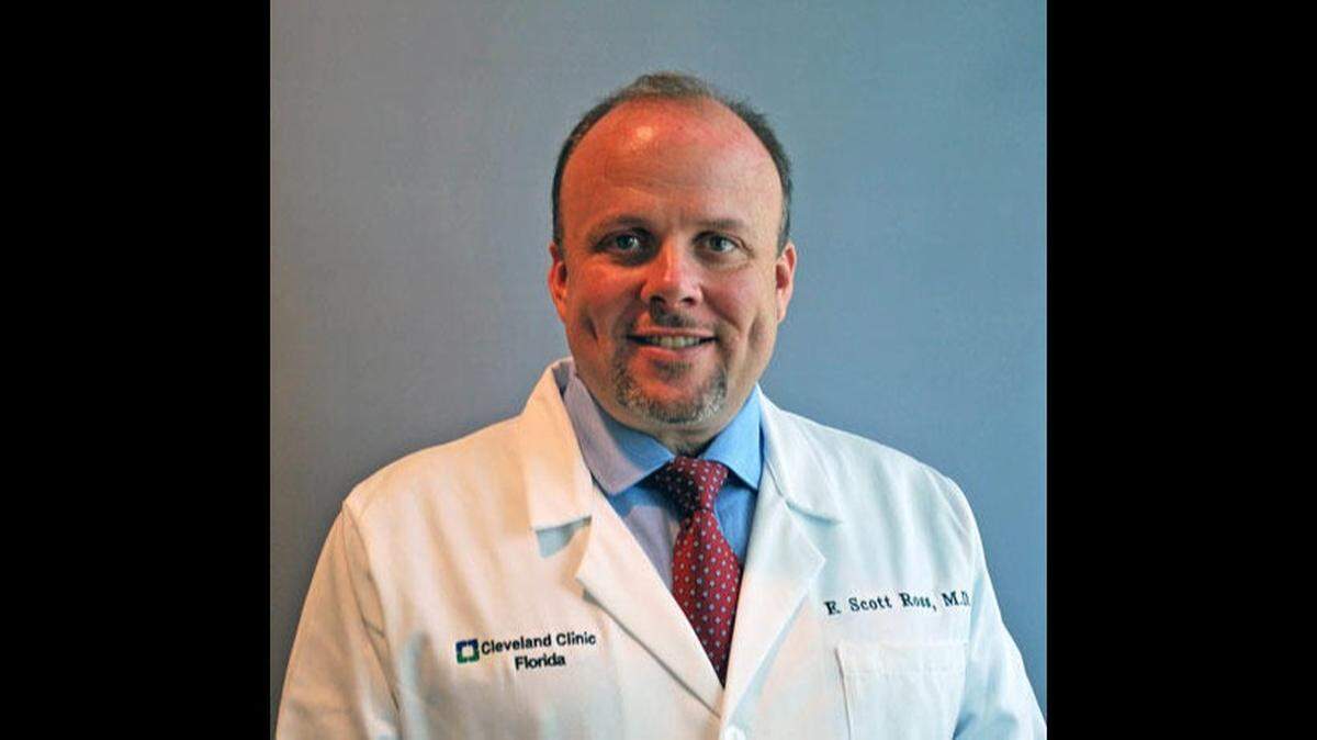 Dr. Scott Ross, chief medical officer at Cleveland Clinic Weston
