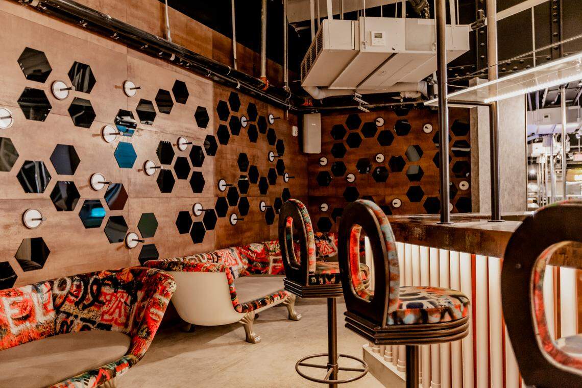 The Lasseter, a third floor cocktail bar at Julia & Henry’s in downtown Miami.