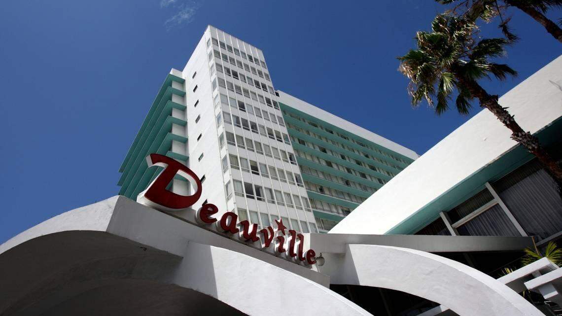 The Deauville in Miami Beach hosted the Beatles and other celebrities.