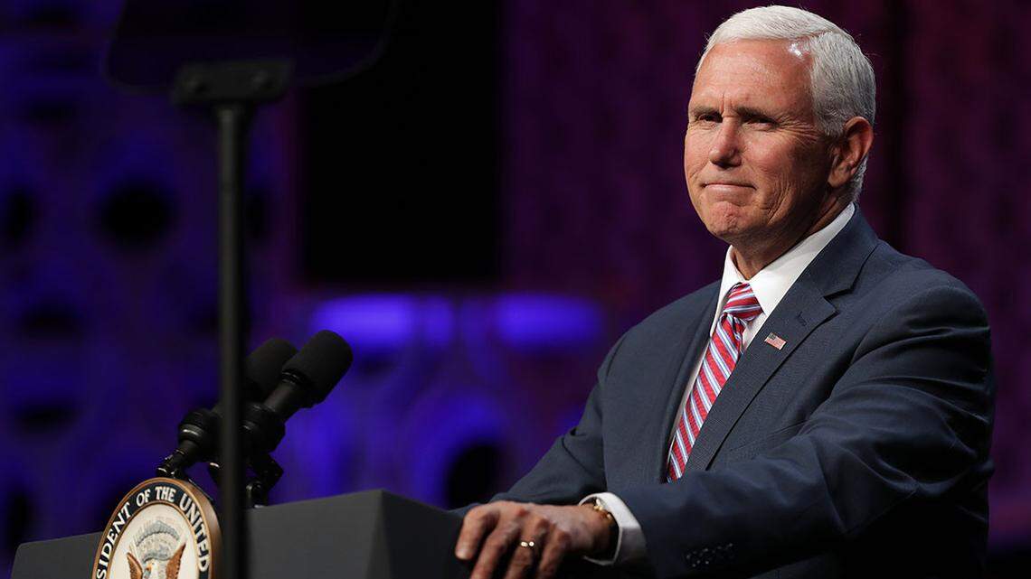 In defending President Trump’s border wall to keep migrants out in 2019, the-Vice President Pence said:. “One of my favorite quotes from [Martin Luther] King was, ‘Now is the time to make real the promises of democracy.’ ”