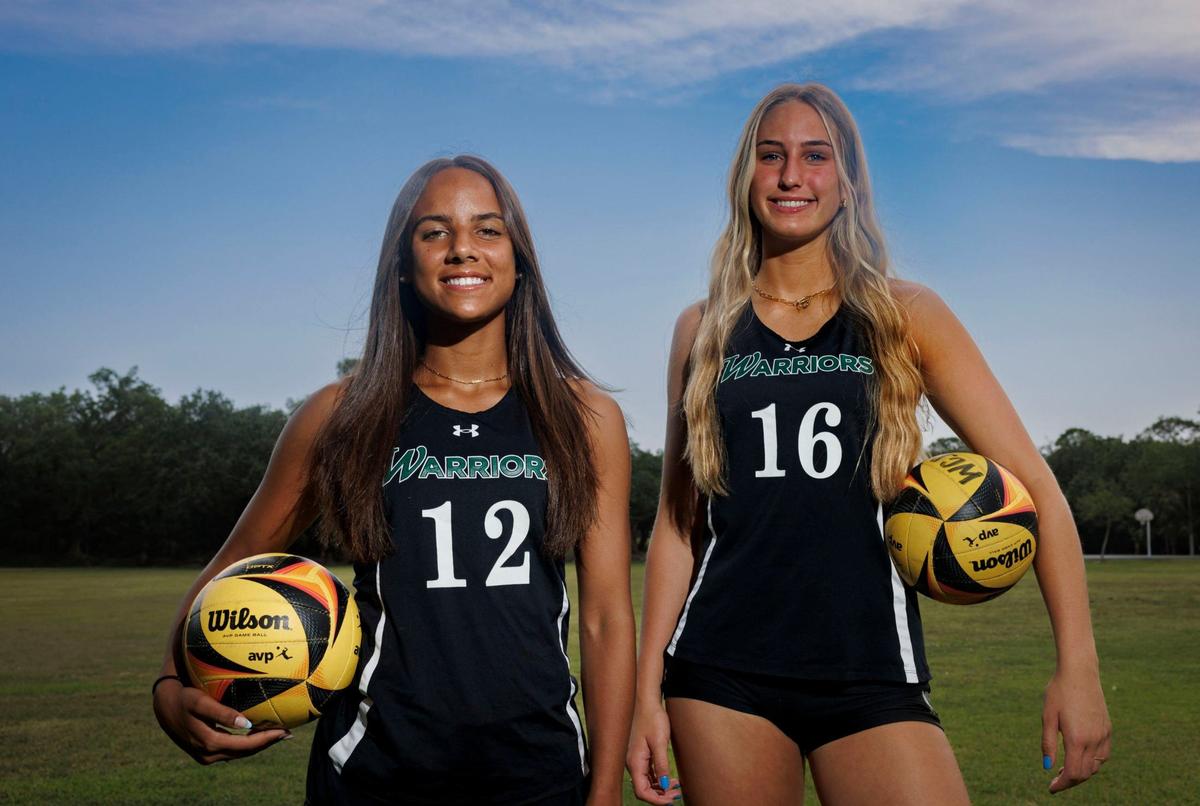 Zoey Matias and Gigi Artiles, Westminster Christian