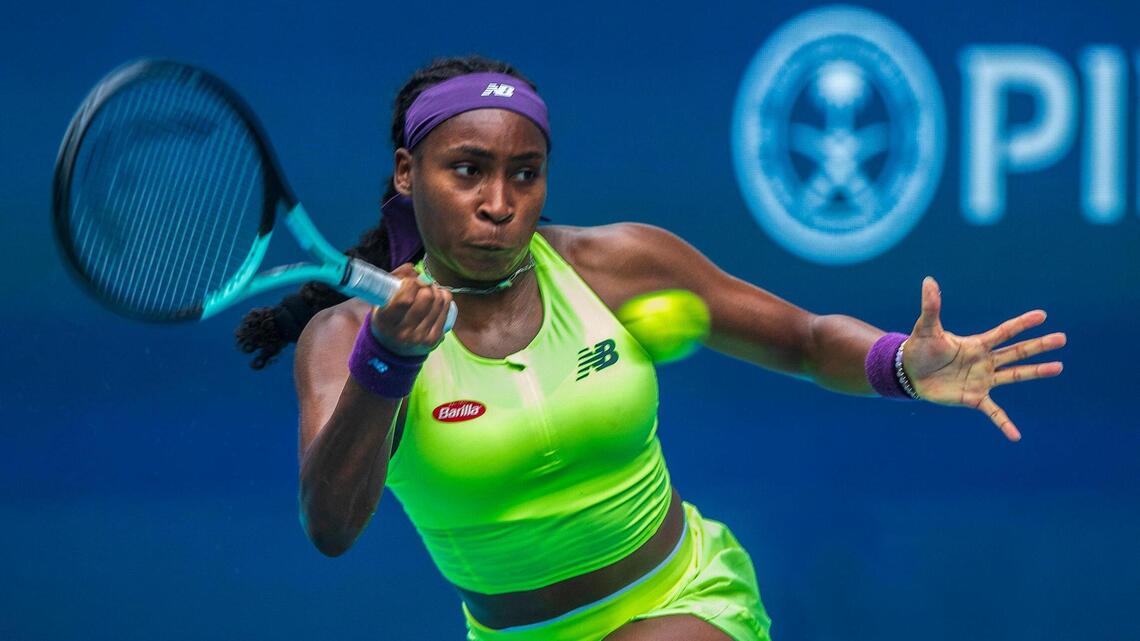 Miami Open local Coco Gauff, black-clad Sabalenka (and others) finally begin play
