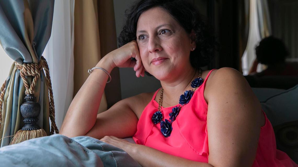 Claudia Garcia was diagnosed with breast cancer and received chemotherapy and radiation.