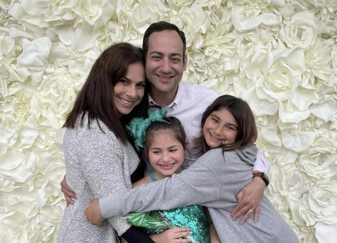 Sidney Wolf and his family.