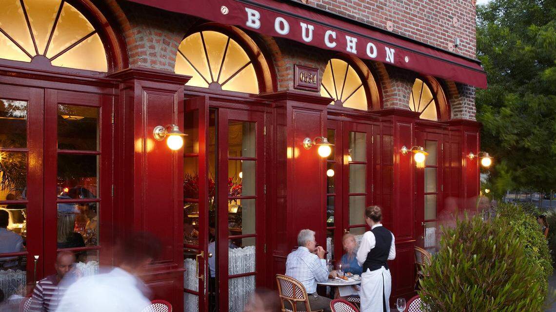 Chef Thomas Keller will open an offshoot of his Yountville restaurant Bouchon Bistro, pictured here, in Coral Gables in 2023.