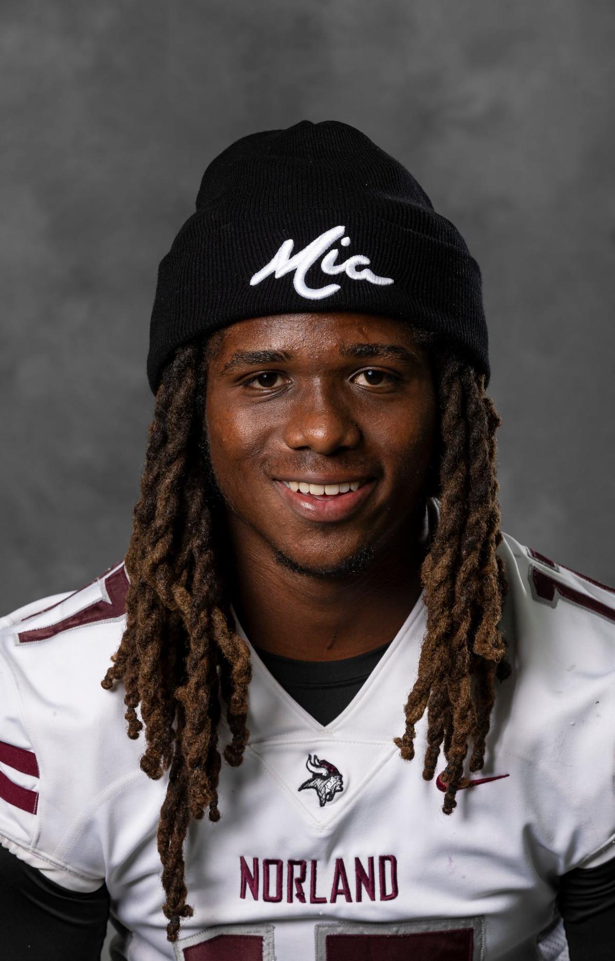 Miami Norland Senior High School’s quarterback Ennio Yapoor is photographed during Media Day at Hope Church of Christ on Saturday, Aug. 3, 2024, in Hollywood, Fla.