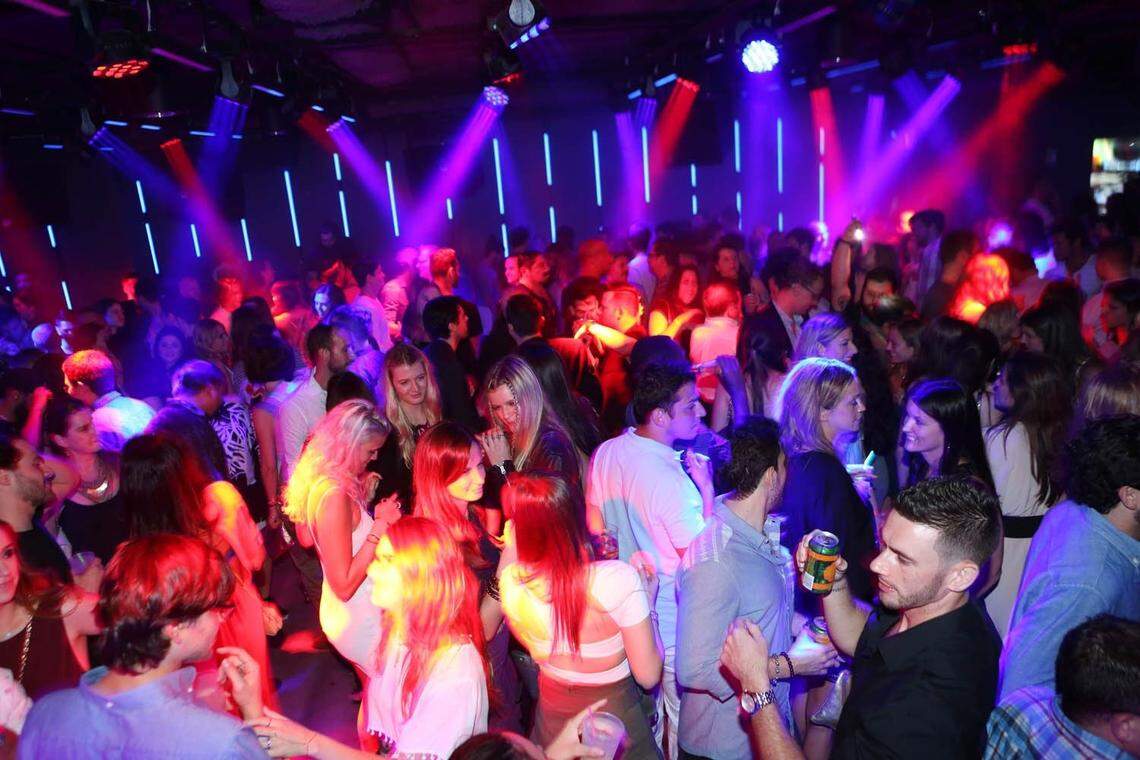 A photo from 2015 shows the Basement nightclub on Miami Beach.