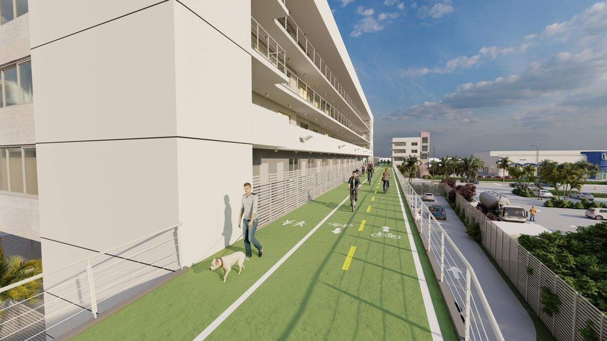 Ludlam Trail Towers es una asociación de urbanización pública-privada de $25 millones entre MV Real Estate Holdings y el Condado Miami-Dade.