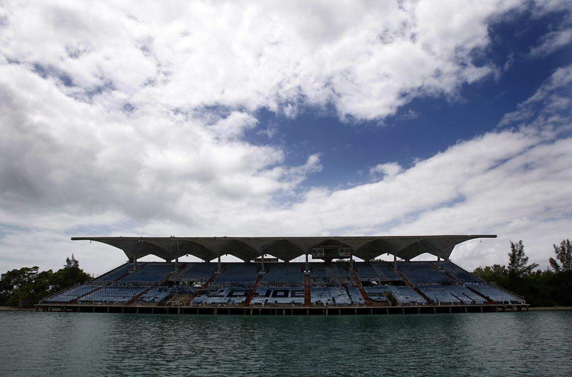 Miami Marine Stadium as it looked in 2008.