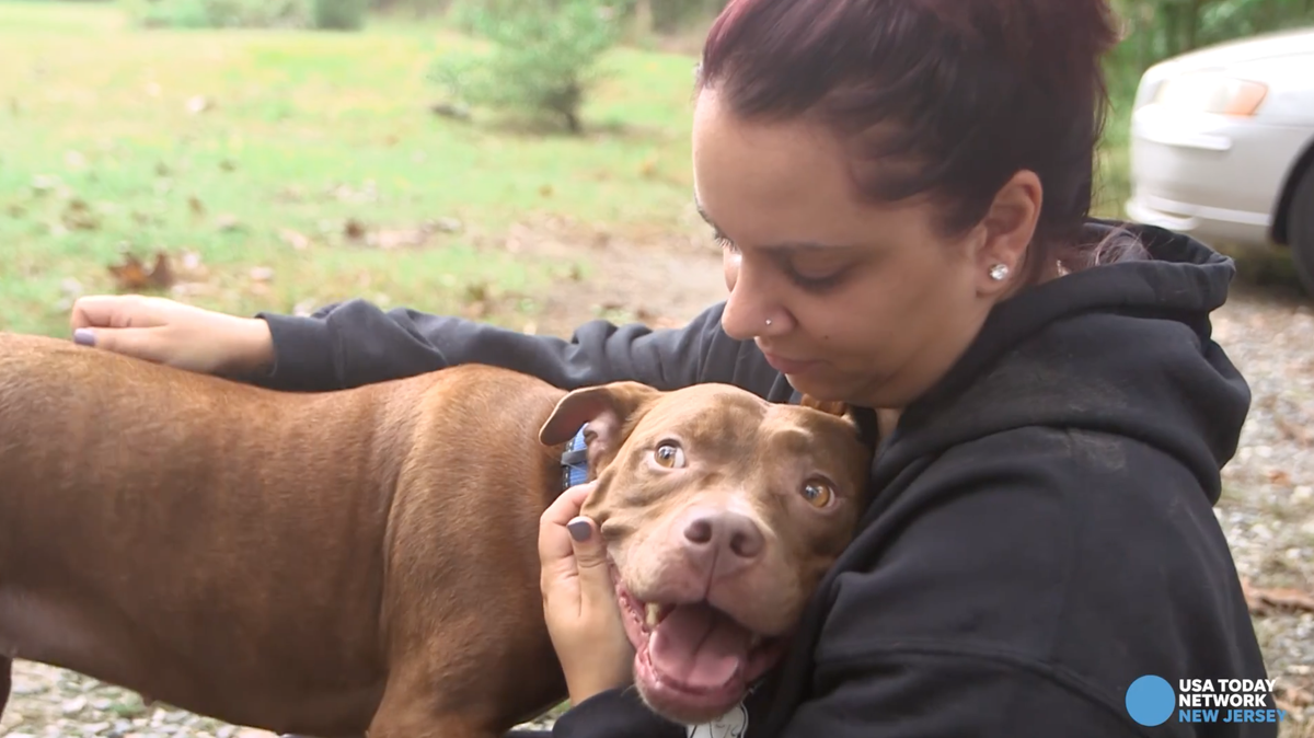 Nicole Sorchinski says Nala, her pit bull service dog, detected an oncoming seizure — but a nurse didn’t let the dog inside the Ocean Medical Center in New Jersey and threatened to send her to the pound.