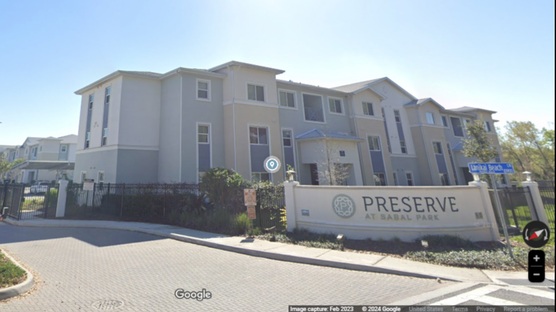 A 28-year-old Florida mom is accused of telling one of her children to beat the other with a belt as she recorded a video and laughed, a sheriff’s office said.