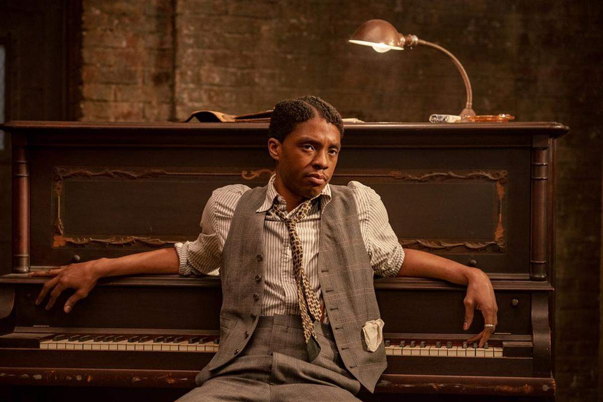 Chadwick Boseman stars in “Ma Rainey’s Black Bottom” in his last acting role.